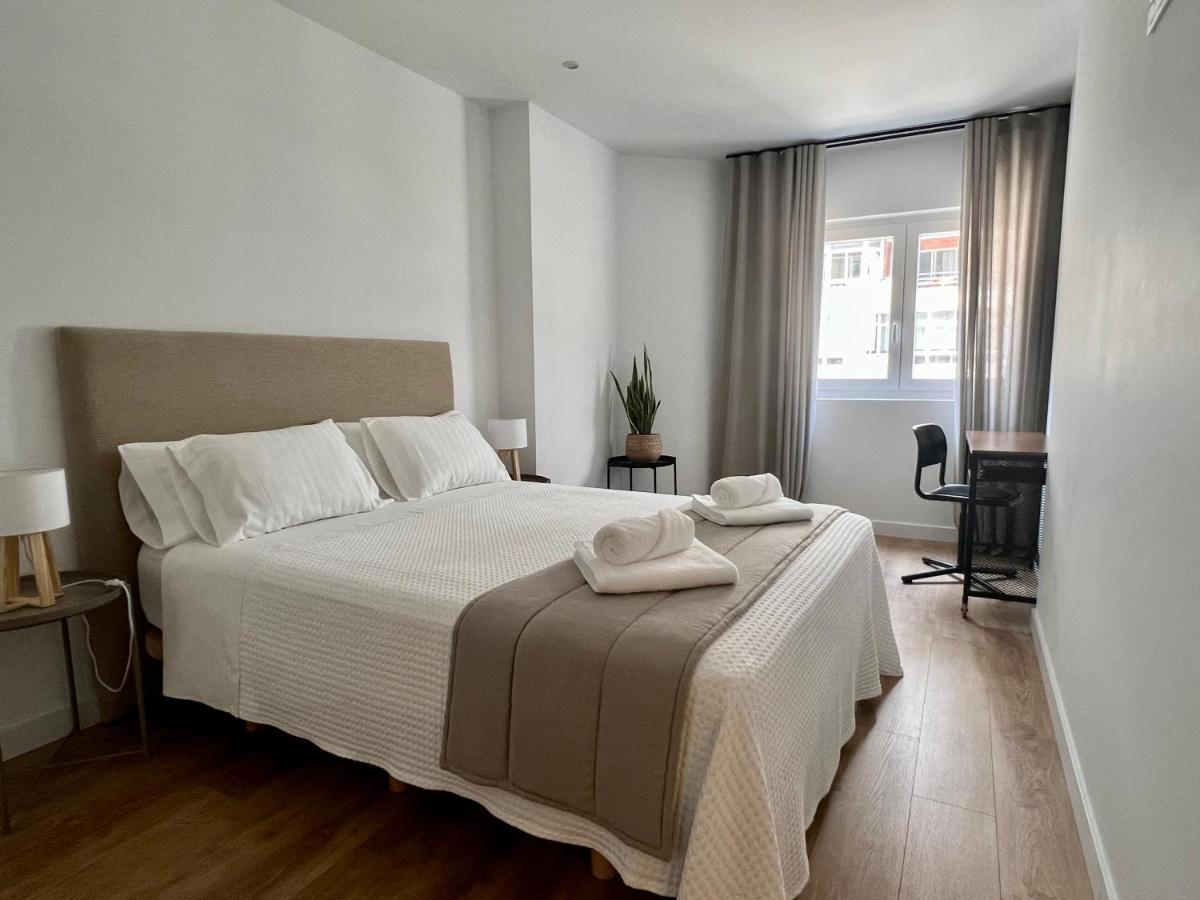 Piso Exclusivo En Vigo Centrico, Negocios, Confort 외부 사진